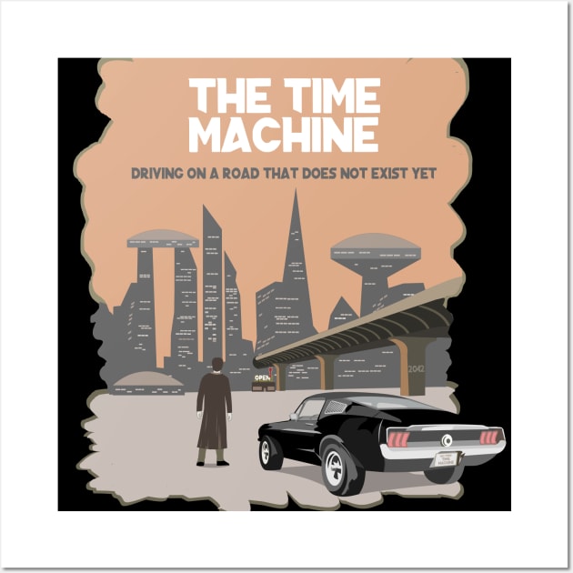 The time machine Wall Art by mypointink